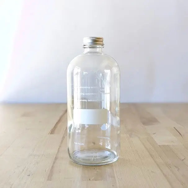 16oz Refillable Glass Bottle