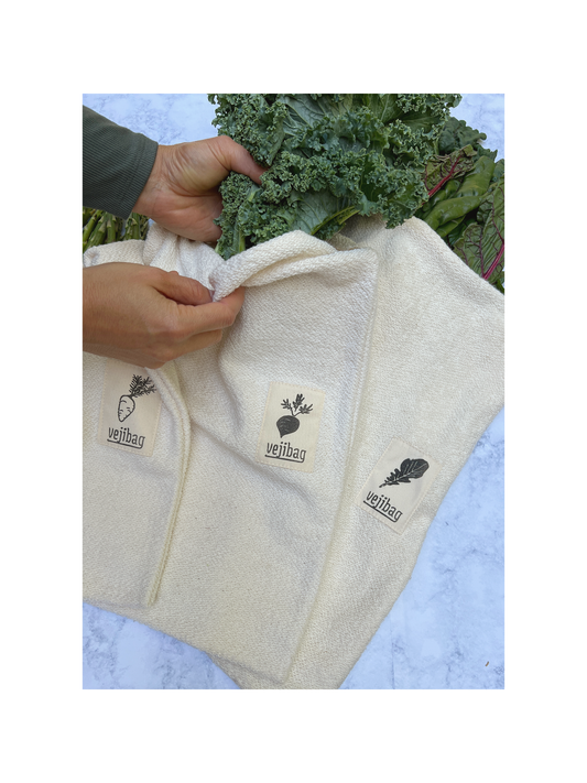 EXTRA LARGE VEJIBAG- Organic Vegetable Crisper Storage Bag