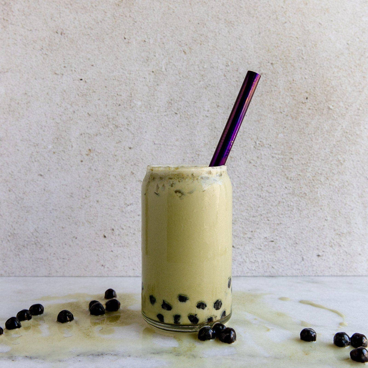 Boba Stainless Steel Straw - 7 Color Options, Bubble Tea Str
