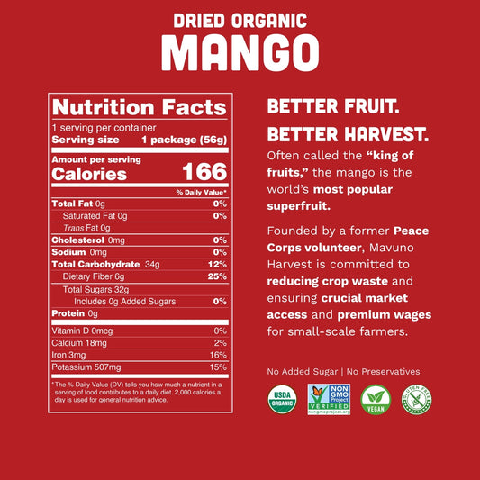 Organic Dried Mango