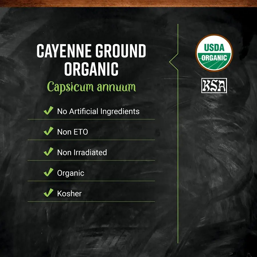 Cayenne organic ground
