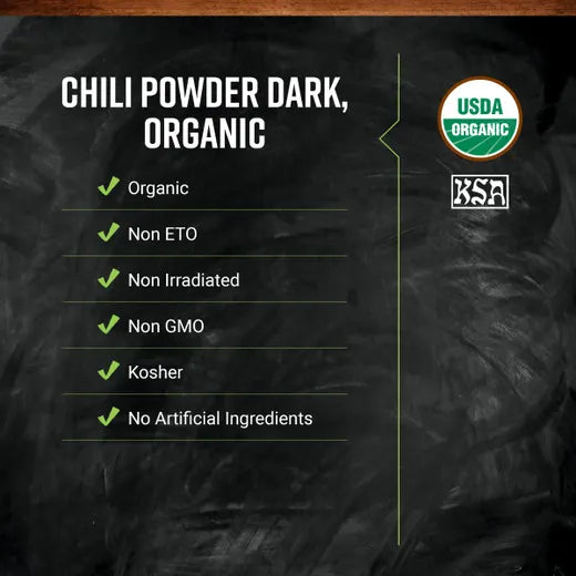 Chili Powder Dark, Organic