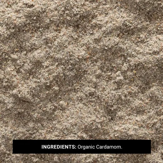Cardamom Seed Powder, decorticated, organic