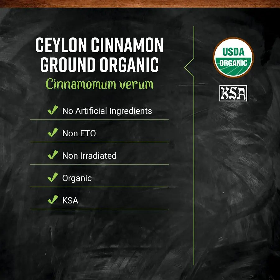 Ceylon Cinnamon Powder, organic