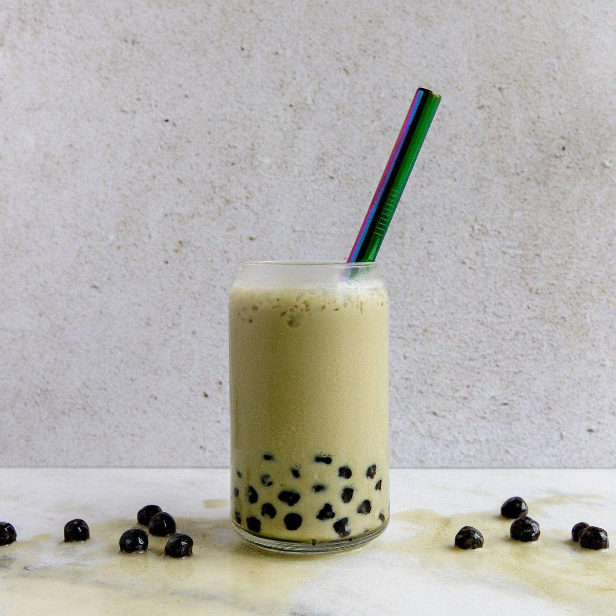 Boba Stainless Steel Straw - 7 Color Options, Bubble Tea Str