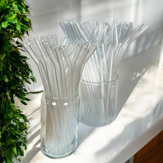 Glass Bent Straw | 9 inch and 11 inch