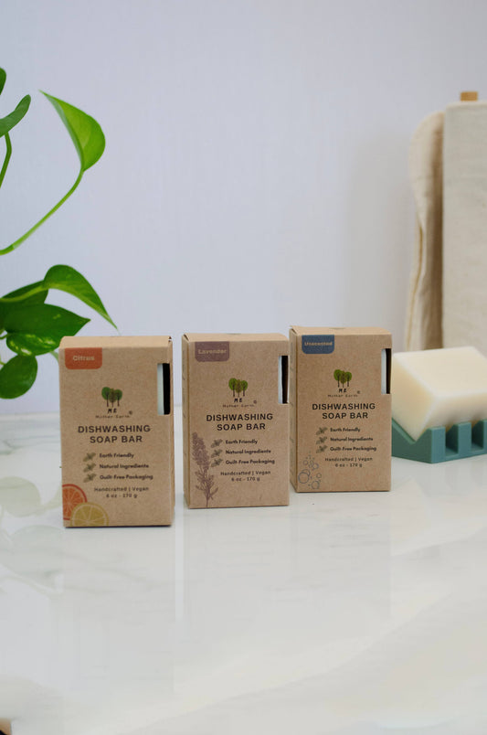 Zero Waste Dishwashing Soap Bars