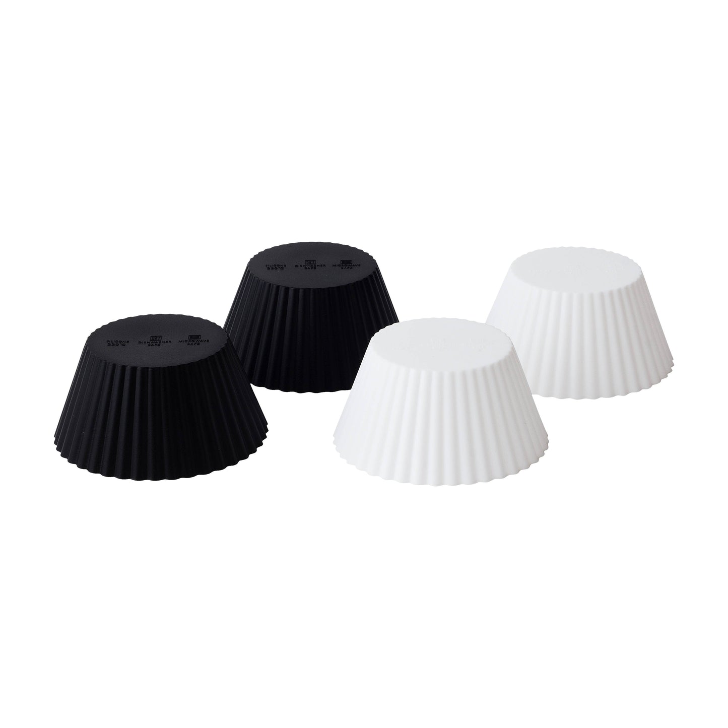 Bakelicious Silicone Cupcake Liners, Set of 12, 3" x 3" x 1"