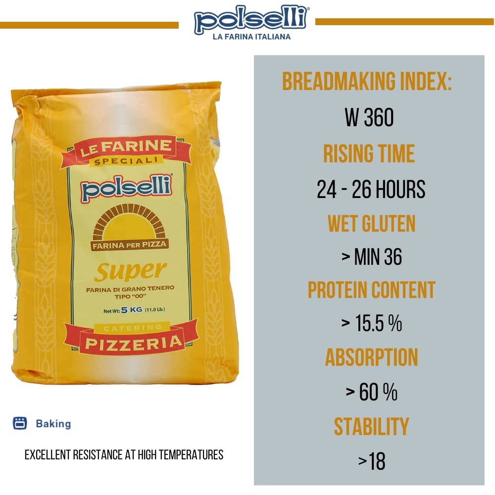 Polselli: Super 00 Pizza Flour