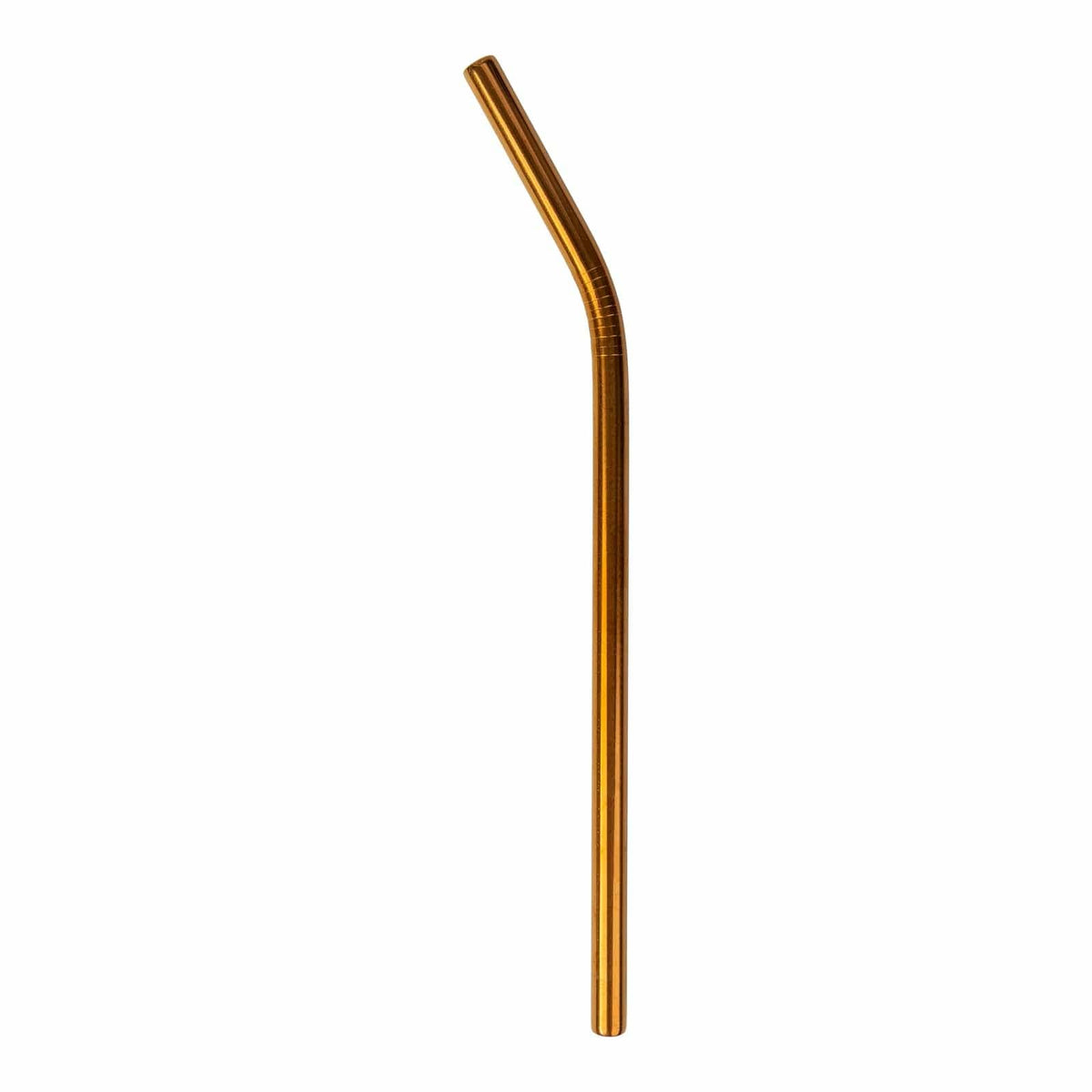 Stainless Steel Straw- Straight or Bent, 5 Colors