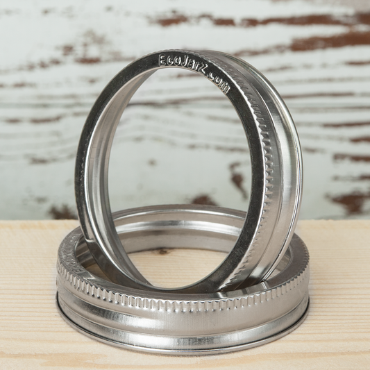 Wide Mouth Stainless Steel Jar Band
