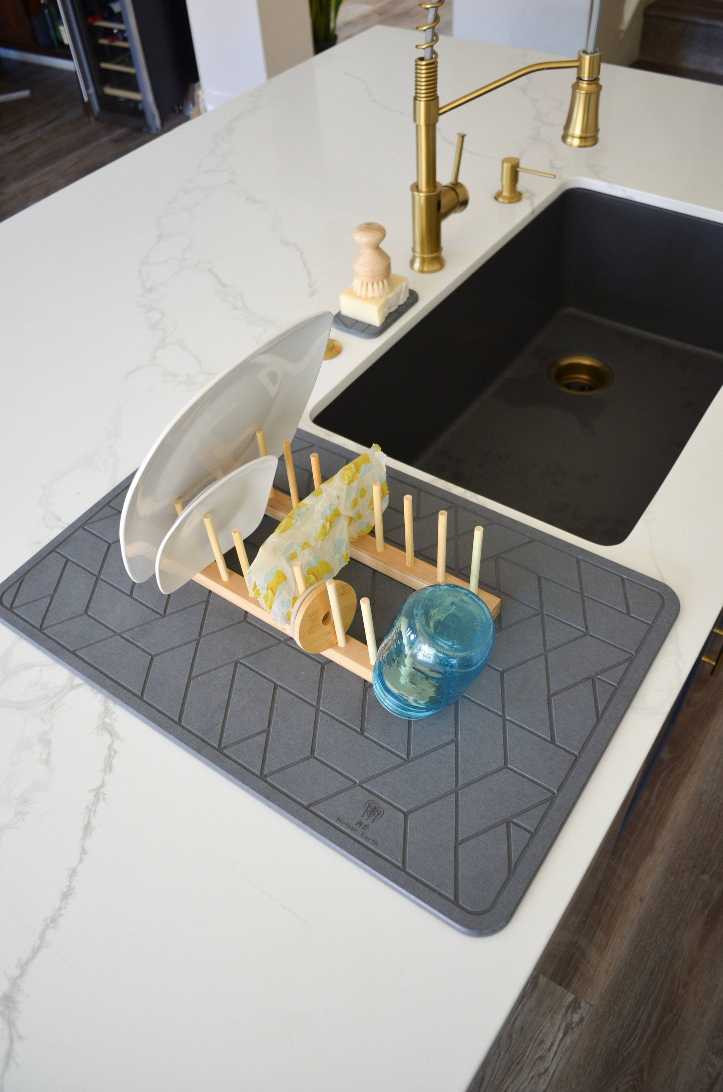 Quick Dry Diatomite Mat | Bath Mat | Kitchen Mat