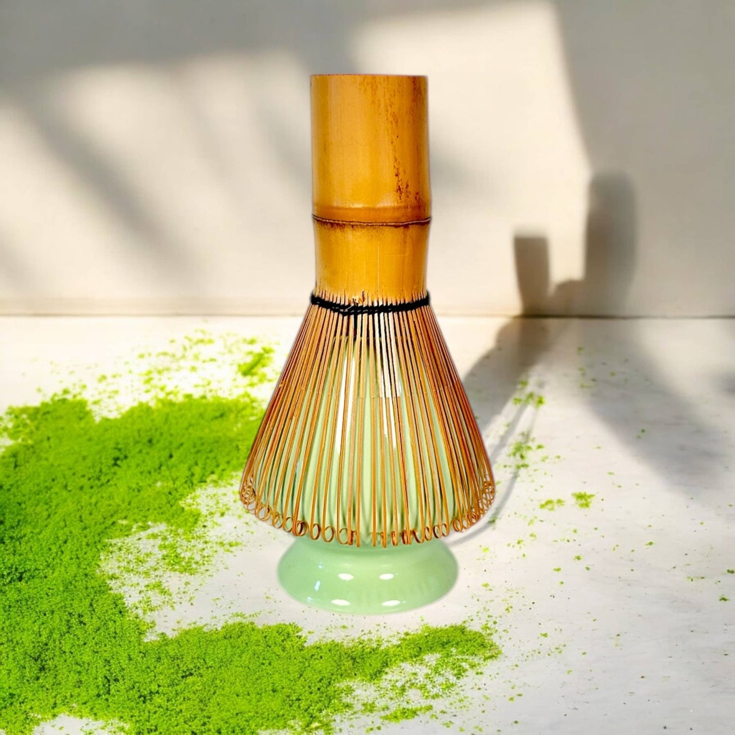 Bamboo Matcha Tea Whisk in Paper Tube | Matcha Bestseller