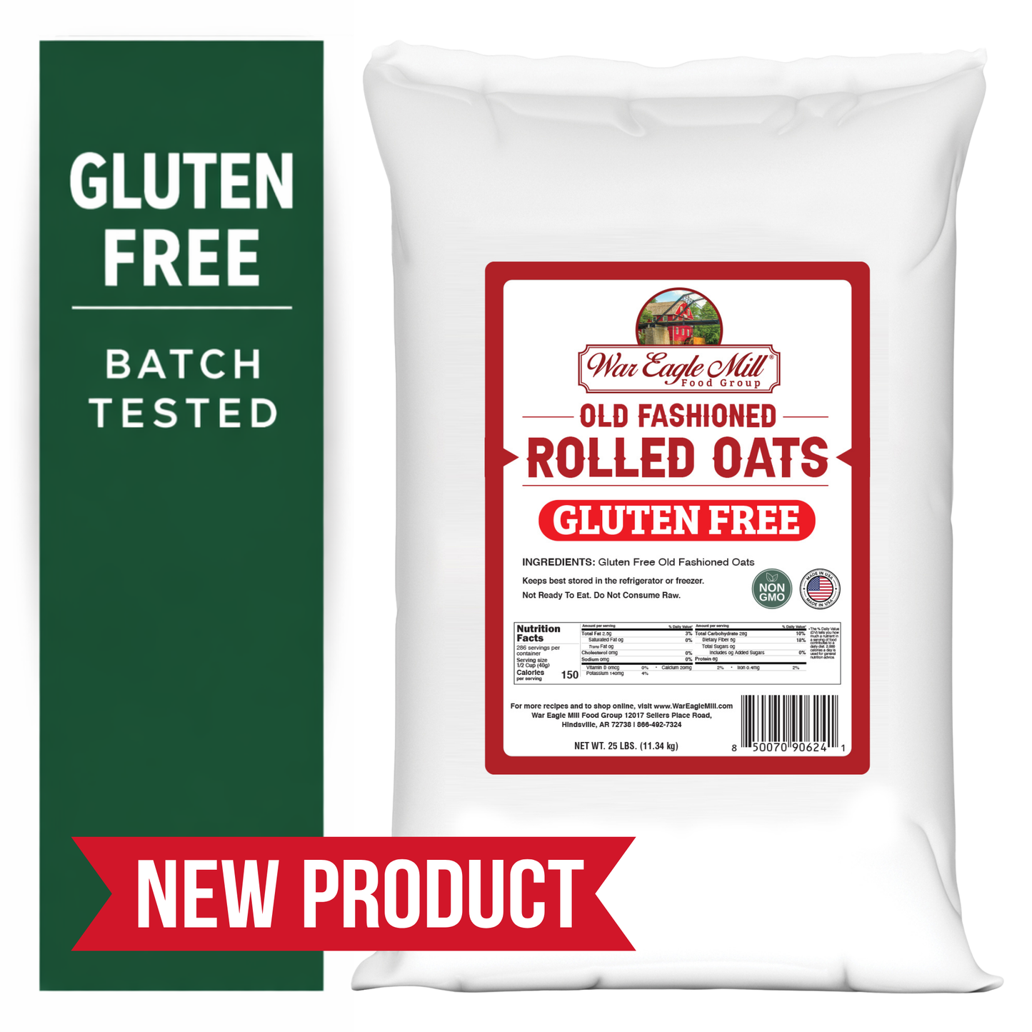 Gluten Free Old Fashioned Rolled Oats