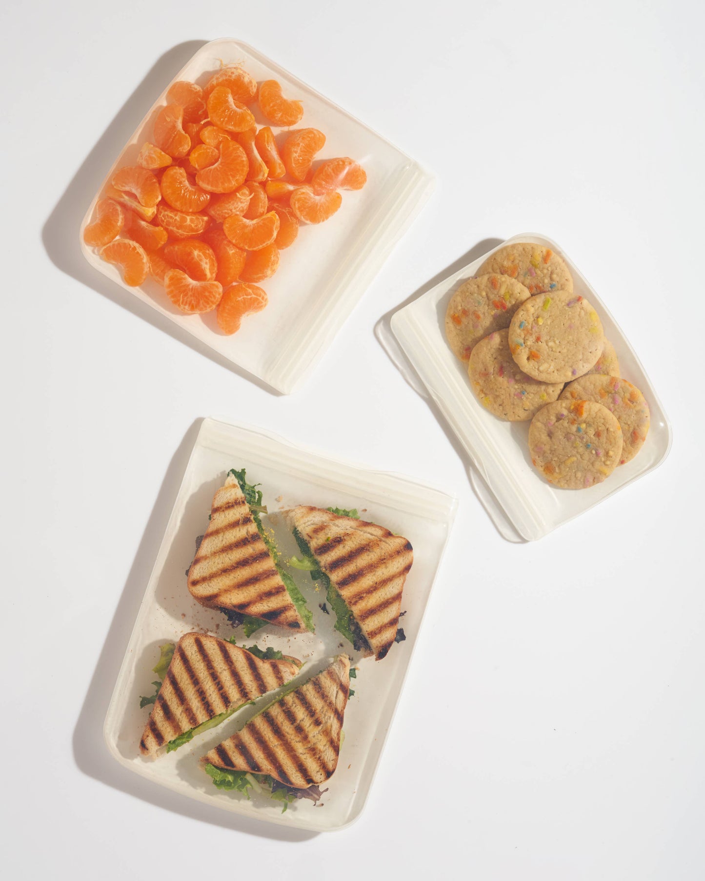 Reusable Silicone Bags - Flat Mint / 10 oz