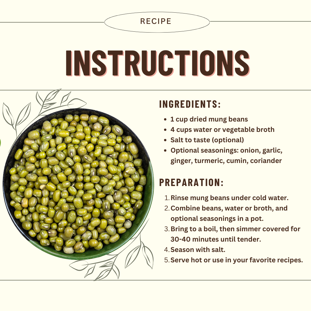 Certified Organic Mung Beans