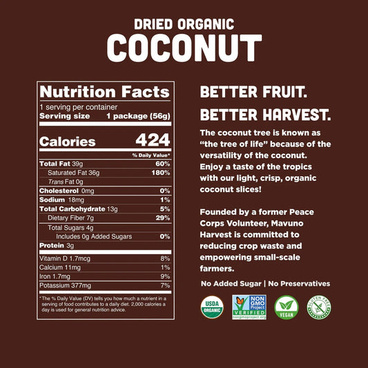 Organic Dried Coconut