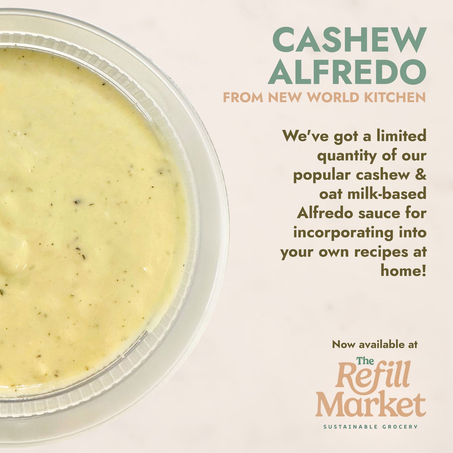 Cashew Alfredo Sauce