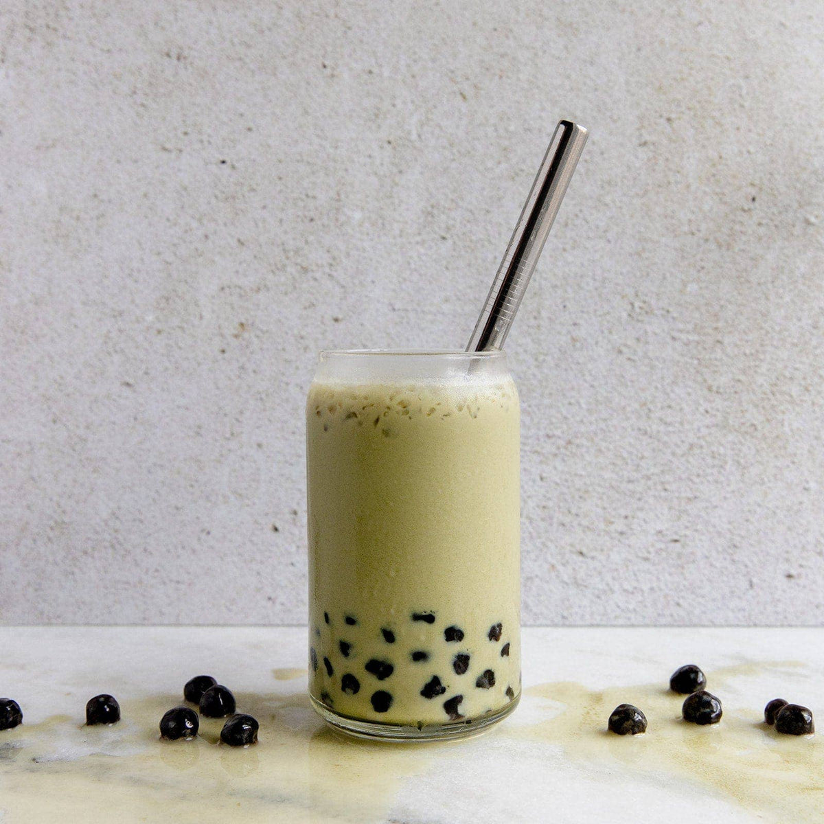 Boba Stainless Steel Straw - 7 Color Options, Bubble Tea Str