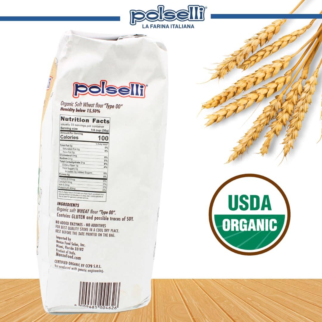 Polselli, Organic Tipo 00 Italian Flour