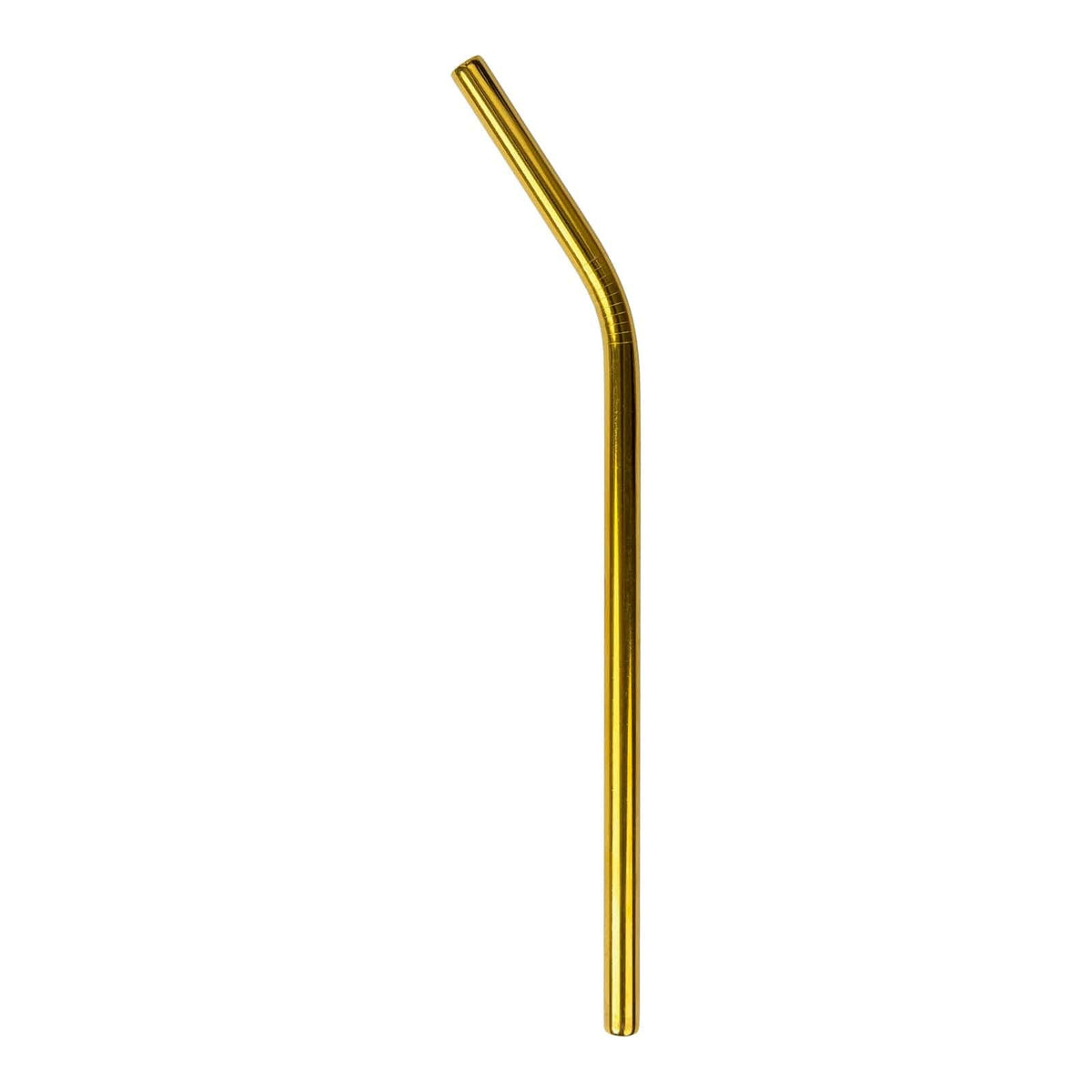 Stainless Steel Straw- Straight or Bent, 5 Colors