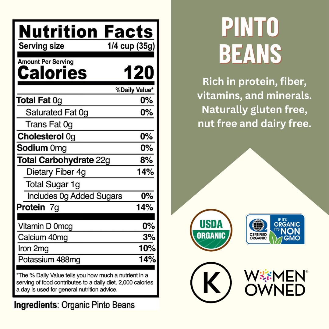 Pinto Beans, organic
