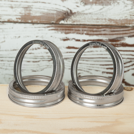 Wide Mouth Stainless Steel Jar Band
