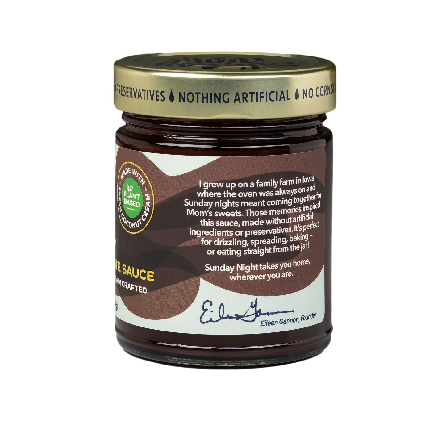 Fudgy Chocolate Sauce (Vegan/ Plant-based) 10 oz