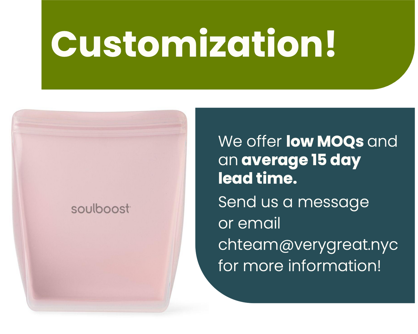 Reusable Silicone Bags - Stand Up