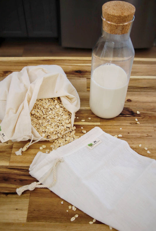 Organic Hemp Cotton Nut Milk Bag