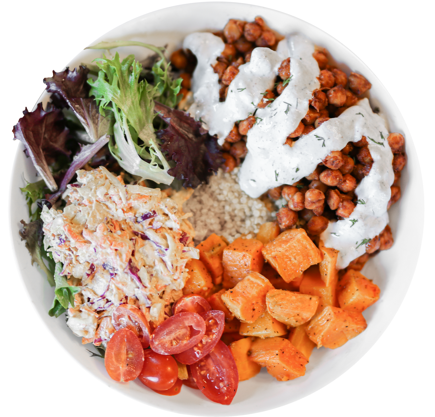 BBQ Chickpea Ranch Bowl