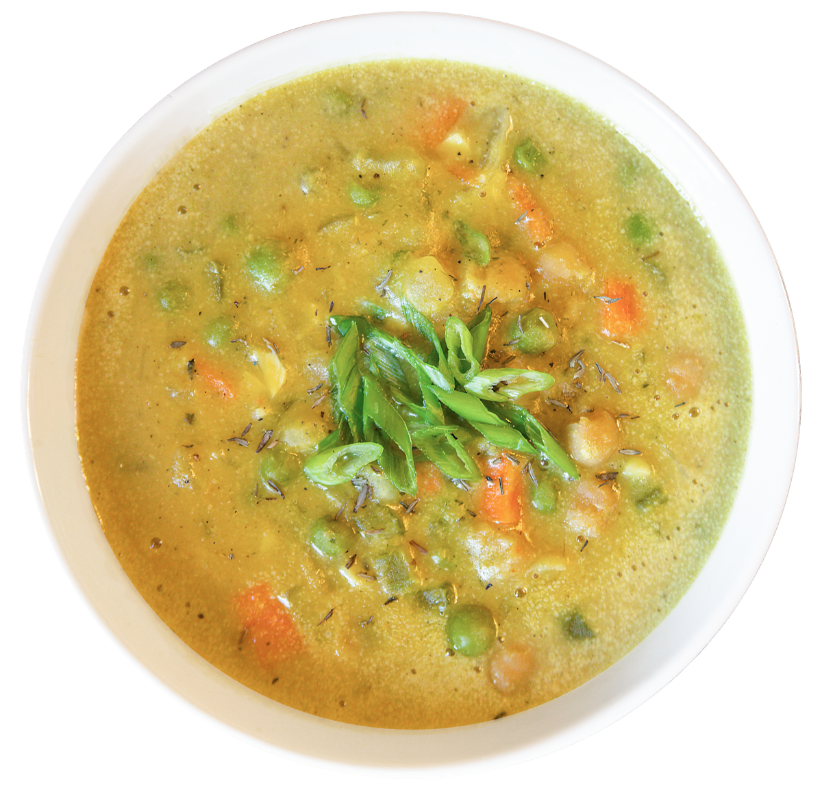Chickpea Pot Pie Soup