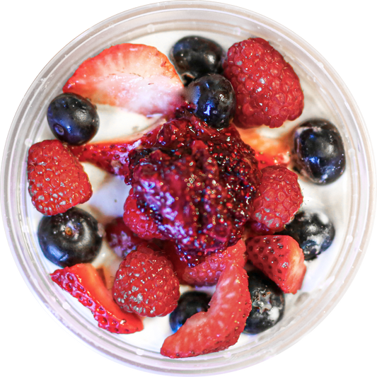 Mixed Berry Cheesecake Cup