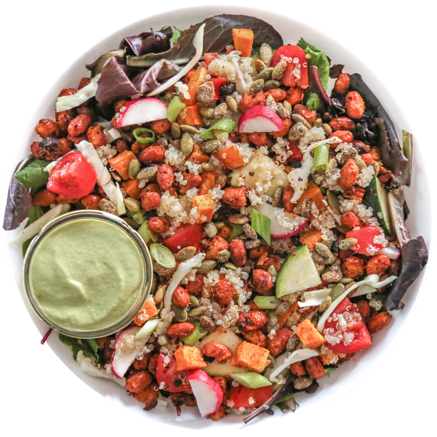 Poblano Ranch Quinoa Salad